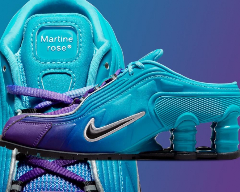 Martine Rose x Nike Shox Mule MR 4 'Scuba Blue'
