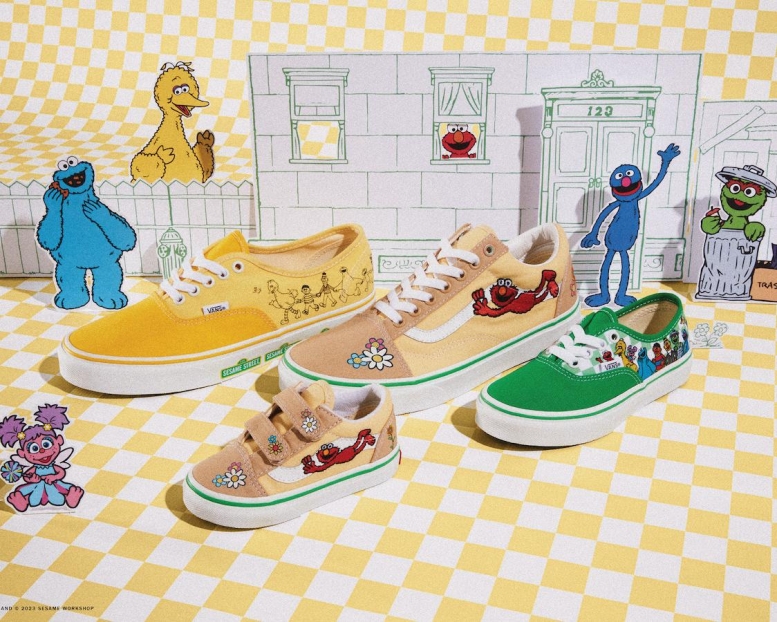 Beloved Childhood Meets Street Style: The Sesame Street x Vans Collection