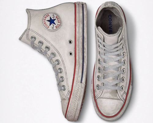 Far rivivere l'eleganza classica: la Chuck Taylor All Star in pelle retrò